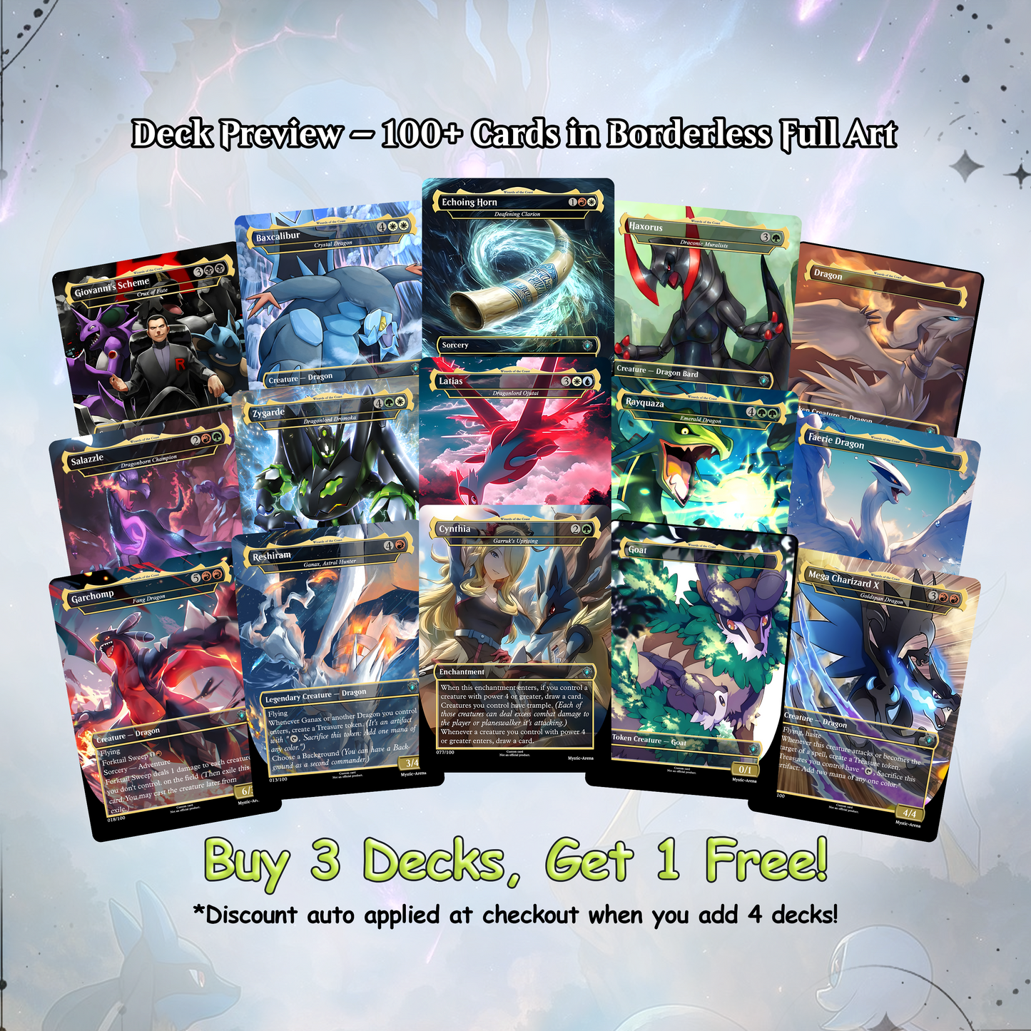 The Ur Dragon MTG Proxy Commander Deck