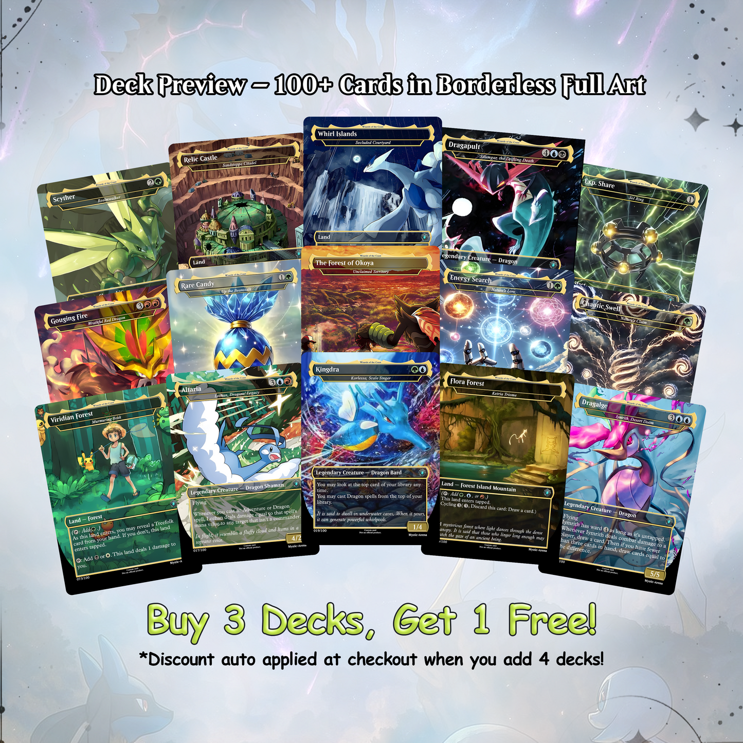 The Ur Dragon MTG Proxy Commander Deck