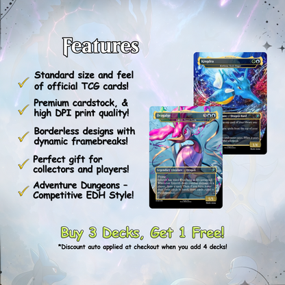 The Ur Dragon MTG Proxy Commander Deck