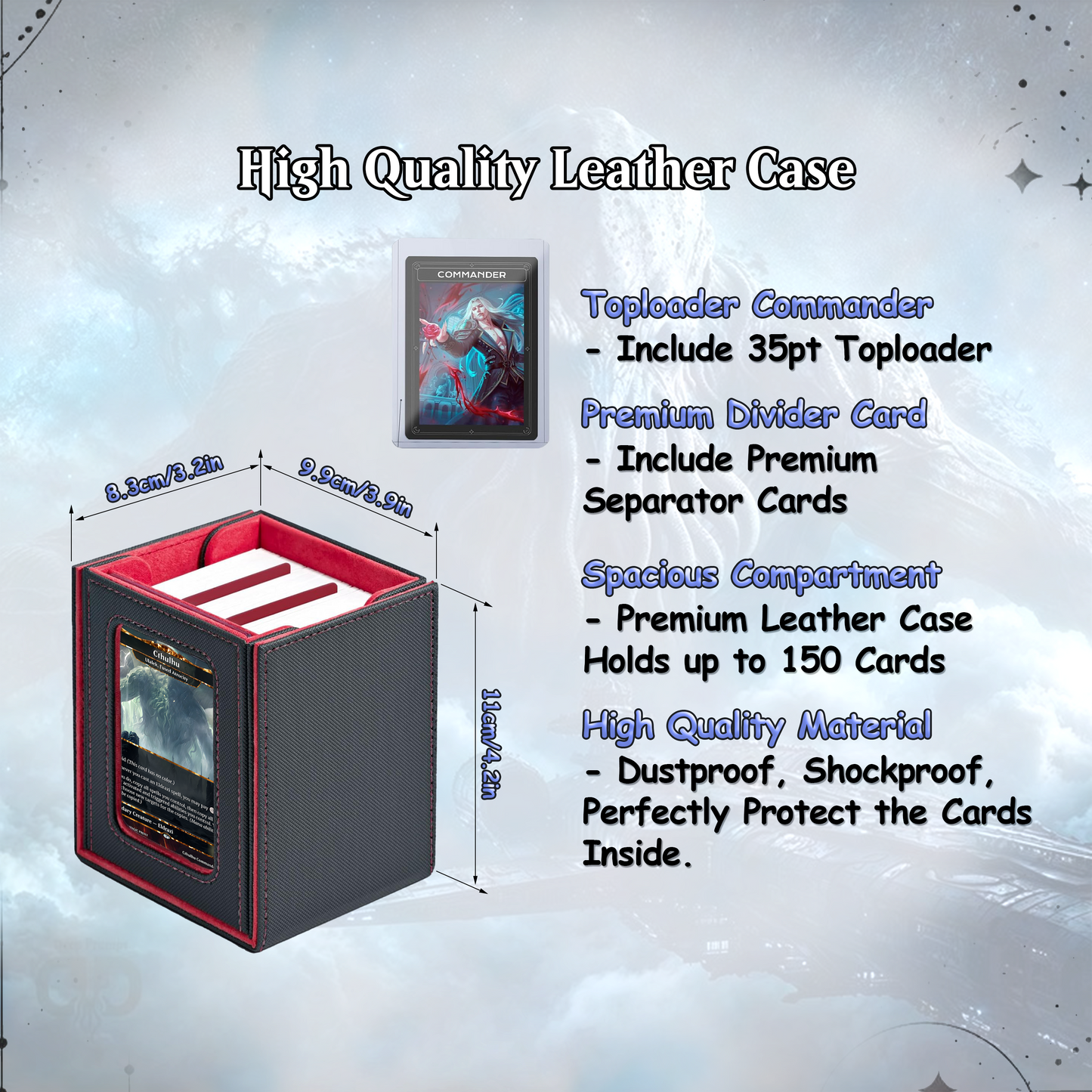 Eldrazi Cthulhu Commander cEDH Deck - Eldrazi Cthulhu Commander Magic Commander - Magic Proxy Deck with 160+ Unique Cards - Custom Cards MTG Proxy for Casual Play