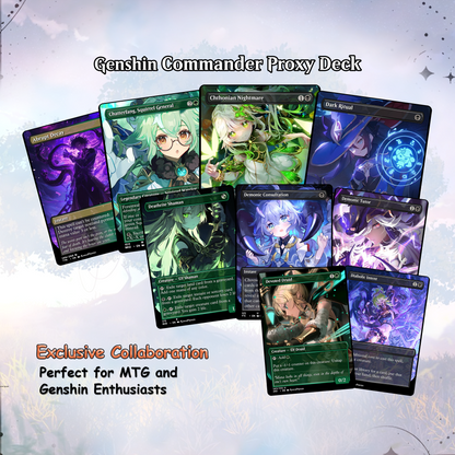 Genshin MTG Deck - Kenrith EDH | Premium The Evolution | Custom Competitive 100+ Cards