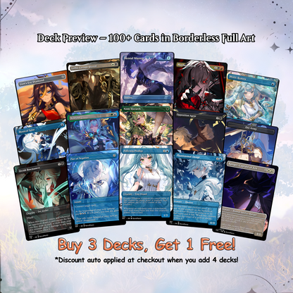 Genshin MTG Deck - Kenrith EDH | Premium The Evolution | Custom Competitive 100+ Cards