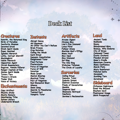 Genshin MTG Deck - Kenrith EDH | Premium The Evolution | Custom Competitive 100+ Cards