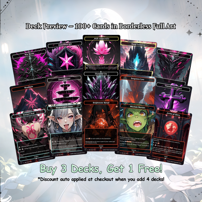 Goblin Tribal Commander Deck Krenko Mob Boss Complete EDH Deck Proxy Deck