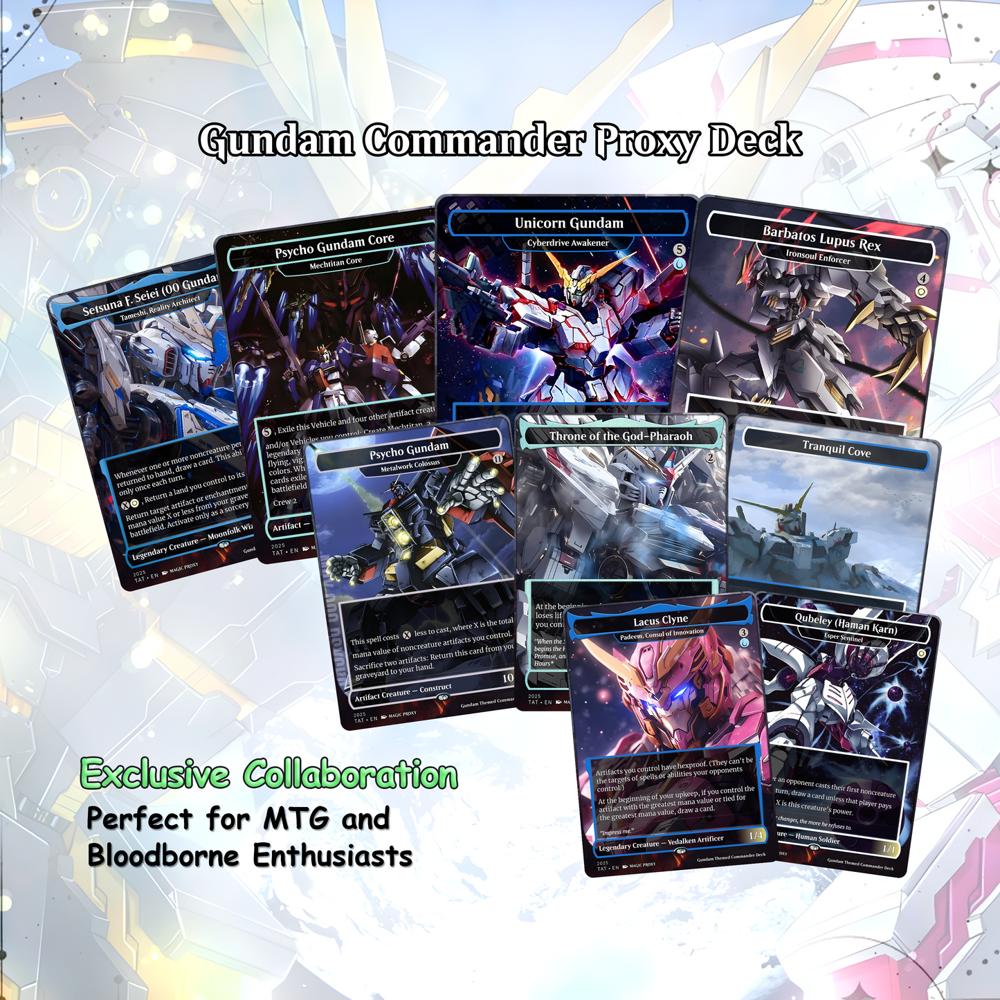 Mendicant Core Commander cEDH Deck - Mendicant Core Commander Magic Commander - Magic Proxy Deck with 160+ Unique Cards - Custom Cards MTG Proxy for Casual Play