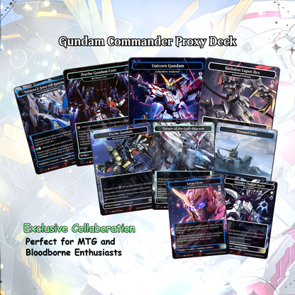 Mendicant Core Commander cEDH Deck - Mendicant Core Commander Magic Commander - Magic Proxy Deck with 160+ Unique Cards - Custom Cards MTG Proxy for Casual Play