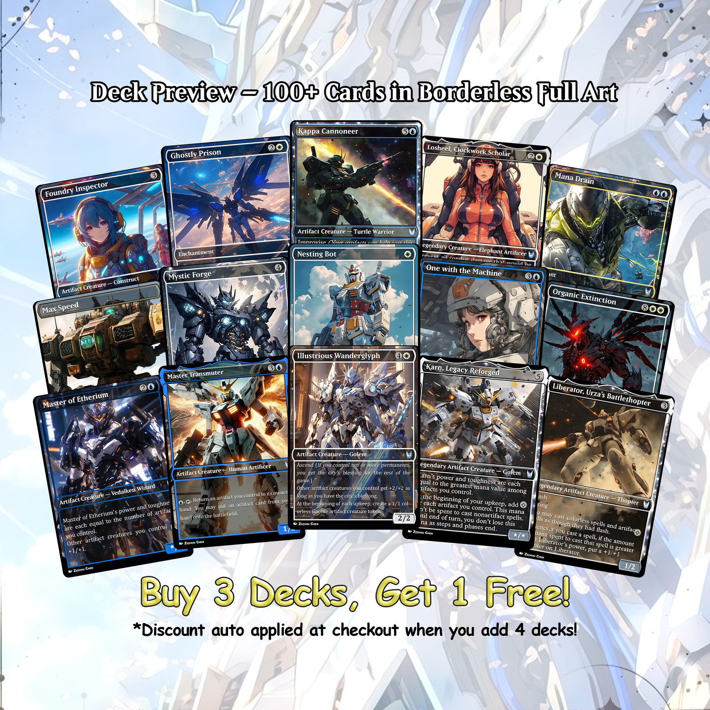 Mendicant Core – The Gundam War Machine | High-Powered Casual Artifact Deck