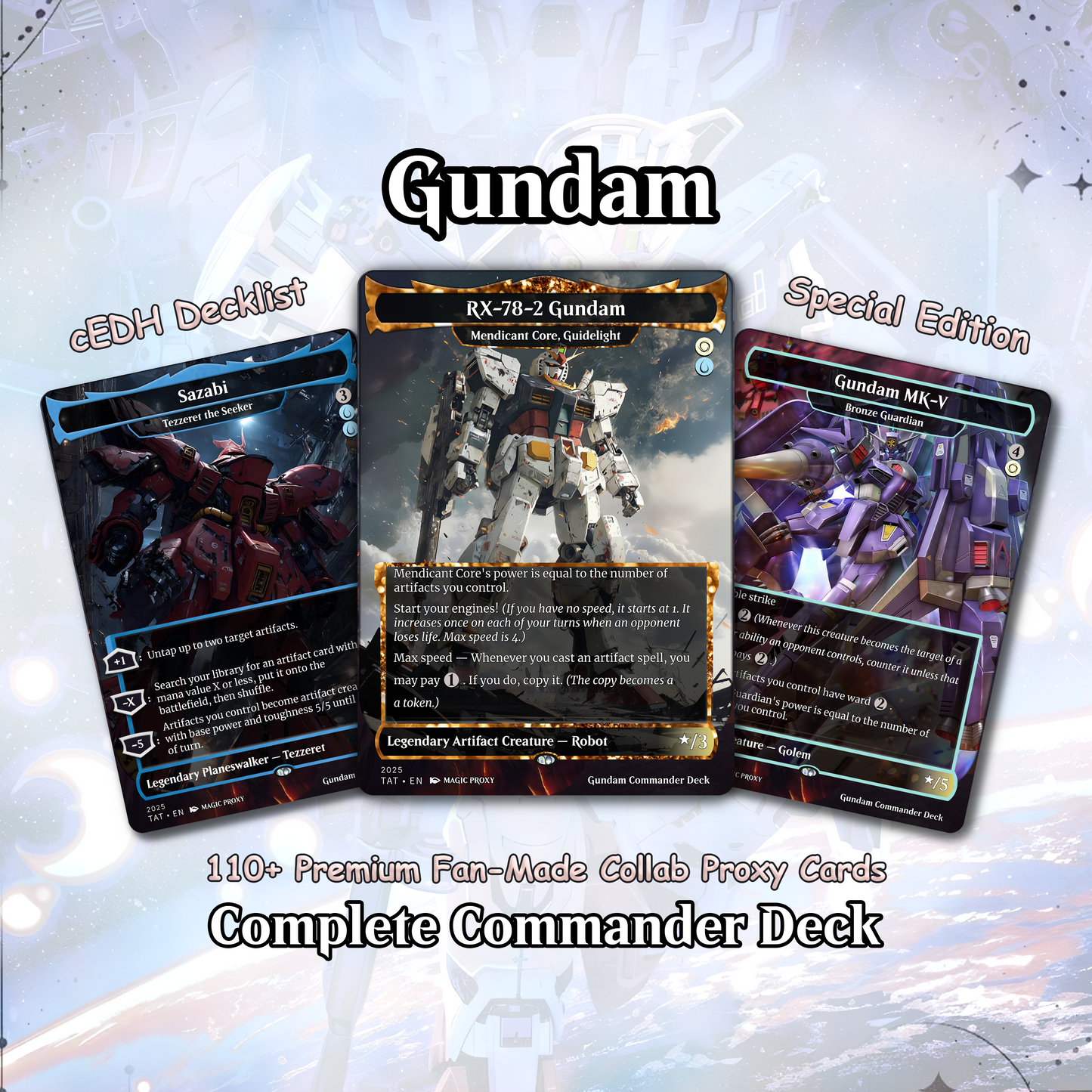 Mendicant Core – The Gundam War Machine | High-Powered Casual Artifact Deck