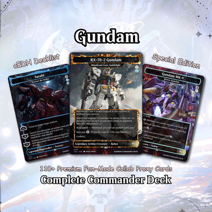Mendicant Core – The Gundam War Machine | High-Powered Casual Artifact Deck