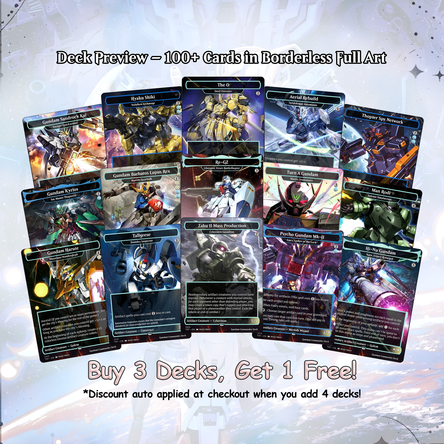 Mendicant Core – The Gundam War Machine | High-Powered Casual Artifact Deck