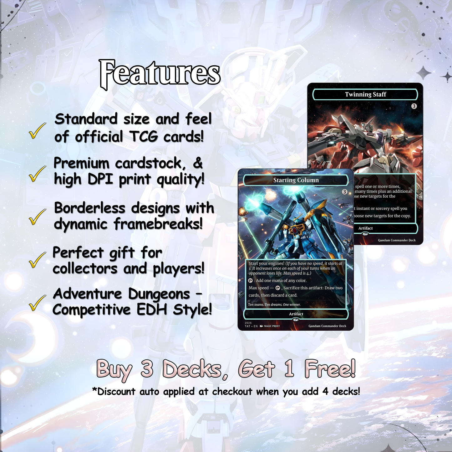 Mendicant Core – The Gundam War Machine | High-Powered Casual Artifact Deck