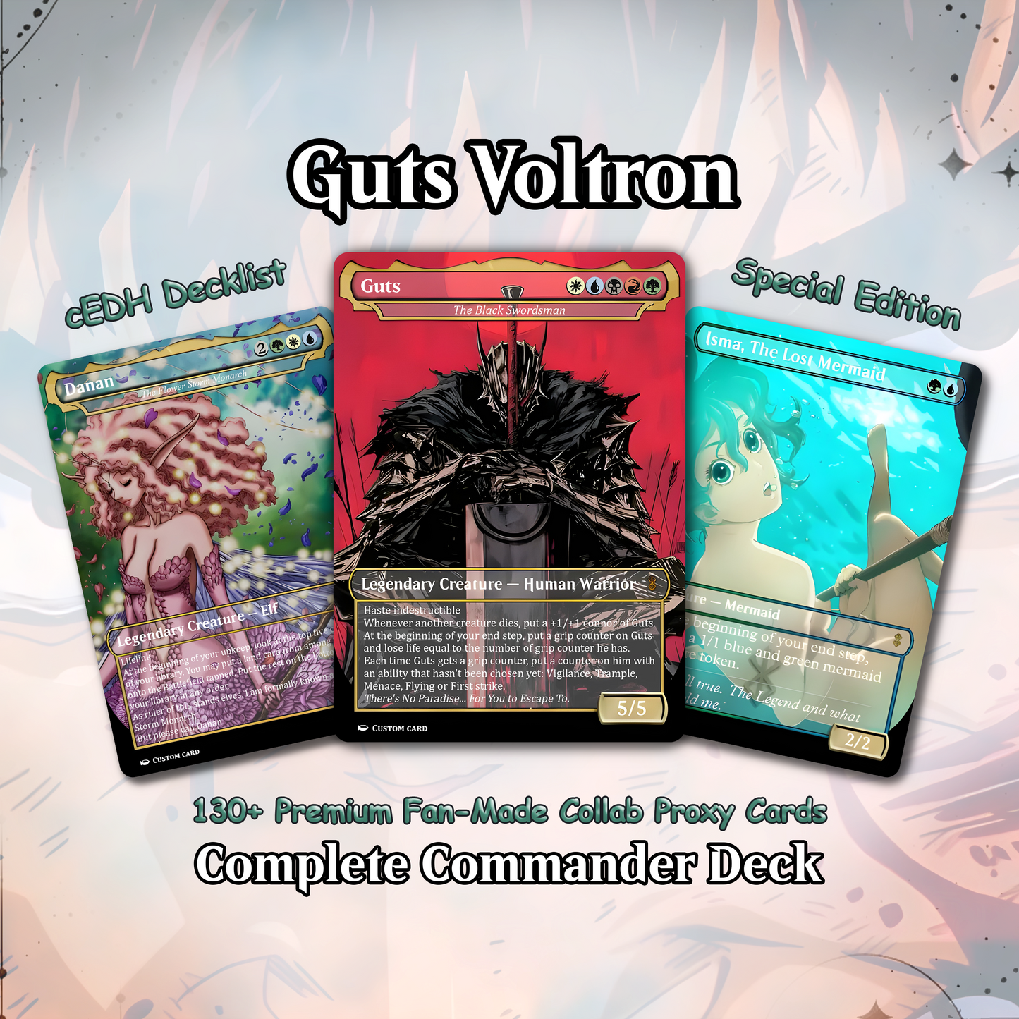 Custom Guts Voltron MTG Deck – Unique Proxy Cards