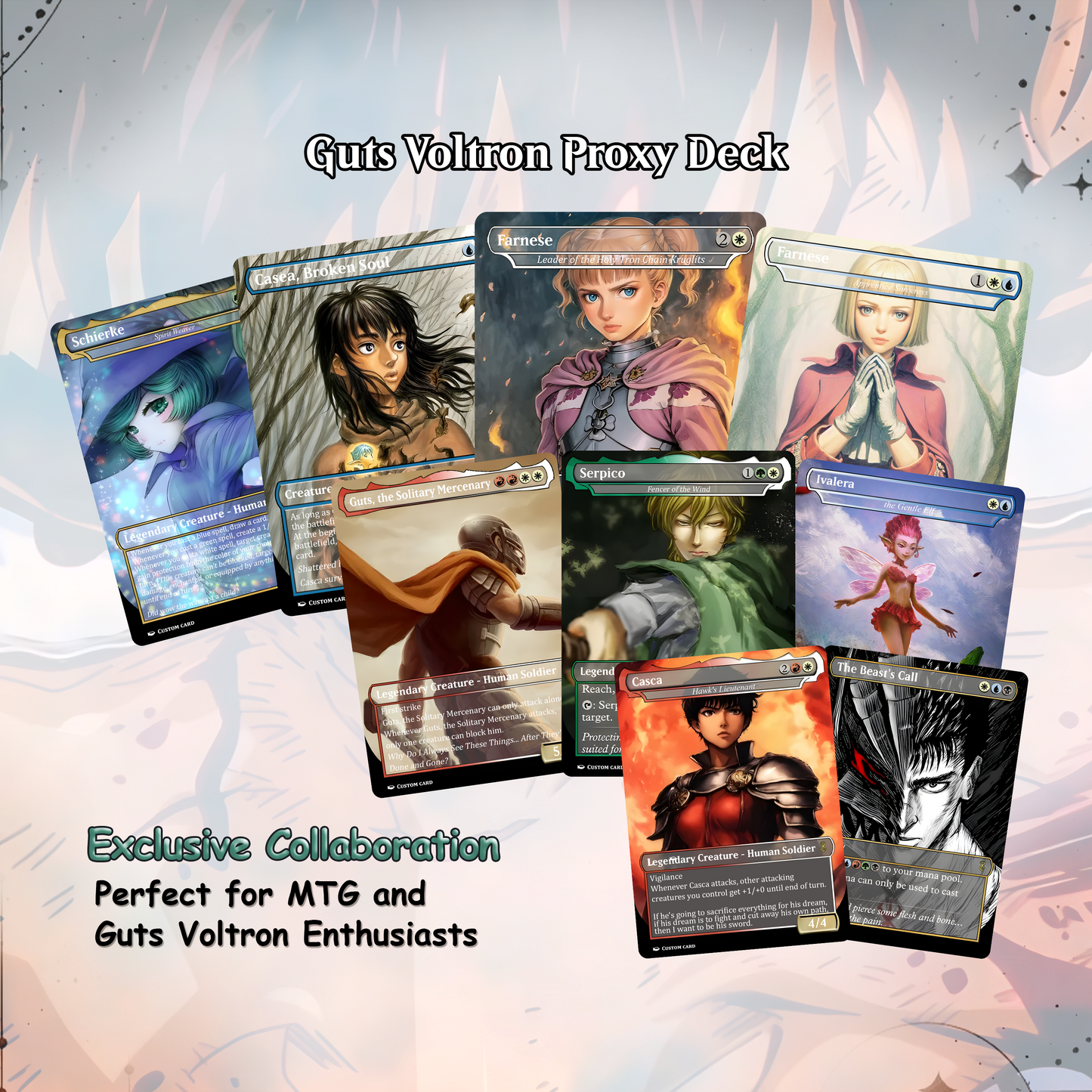 Custom Guts Voltron MTG Deck – Unique Proxy Cards