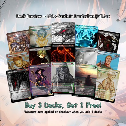 Custom Guts Voltron MTG Deck – Unique Proxy Cards