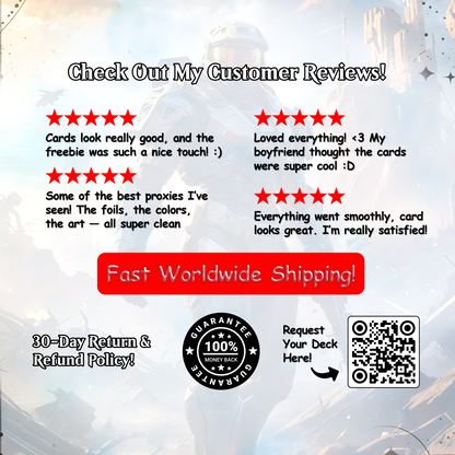 Halo Infinite Commander cEDH Deck - Halo Infinite Commander Magic Commander - Magic Proxy Deck with 170+ Unique Cards - Custom Cards MTG Proxy for Casual Play