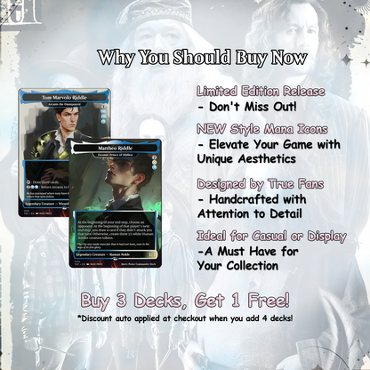 Harry Potter Dumbledore's Army MTG Commander Deck - Complete Custom EDH Deck Magic Proxy Cards Proxies Complete