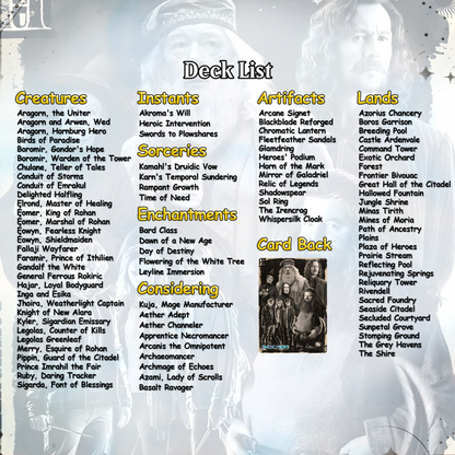 Harry Potter Dumbledore's Army MTG Commander Deck - Complete Custom EDH Deck Magic Proxy Cards Proxies Complete