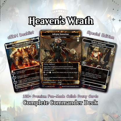 Heaven’s Wrath – Giada’s Space Nun Angel Crusade | Custom EDH Commander Deck