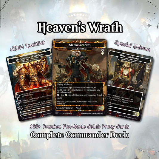 Heaven’s Wrath – Giada’s Space Nun Angel Crusade | Custom EDH Commander Deck