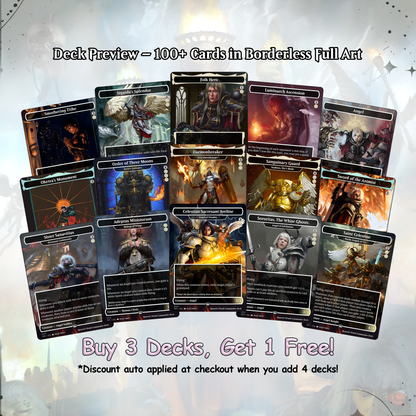 Heaven’s Wrath – Giada’s Space Nun Angel Crusade | Custom EDH Commander Deck