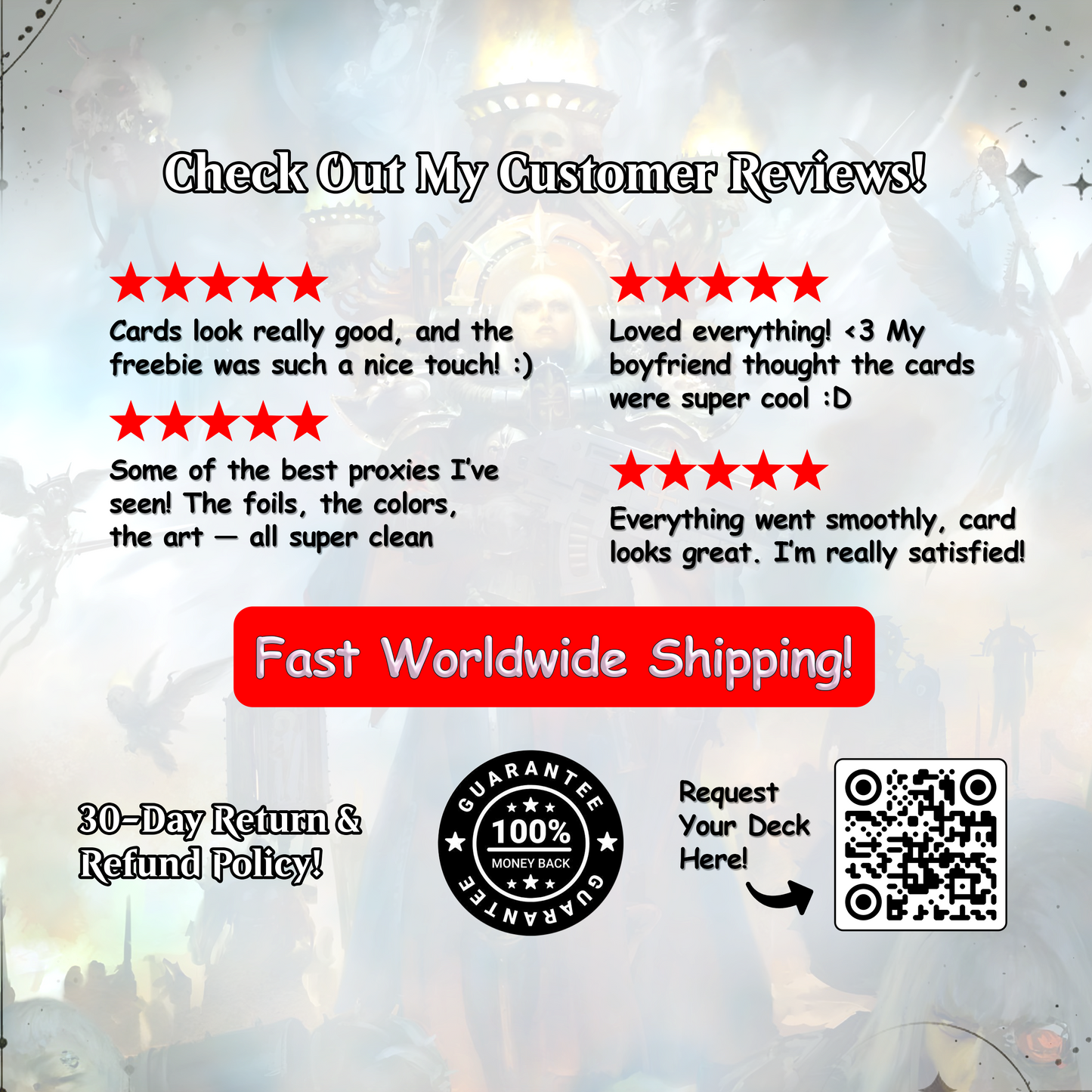 Heaven’s Wrath – Giada’s Space Nun Angel Crusade | Custom EDH Commander Deck