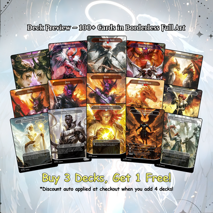 Kaalia Big Creatures - 120 Proxy Cards - Commander EDH Deck - High Quality Altered Cards - Full ManaFlame Deck