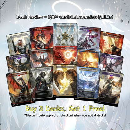 Kaalia Big Creatures - 120 Proxy Cards - Commander EDH Deck - High Quality Altered Cards - Full ManaFlame Deck