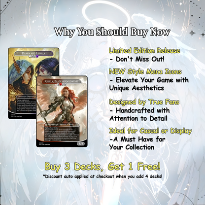 Kaalia Big Creatures - 120 Proxy Cards - Commander EDH Deck - High Quality Altered Cards - Full ManaFlame Deck