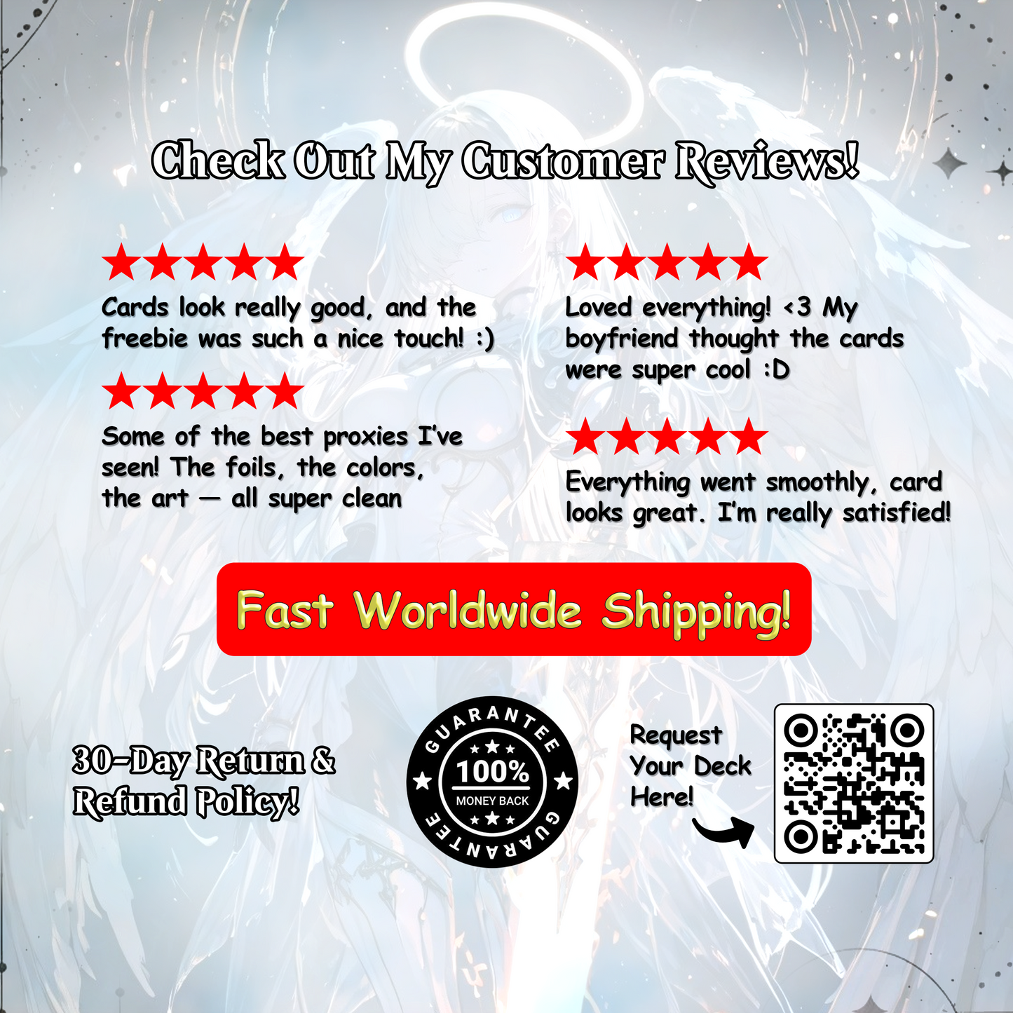 Kaalia Big Creatures - 120 Proxy Cards - Commander EDH Deck - High Quality Altered Cards - Full ManaFlame Deck