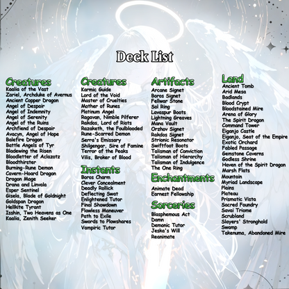 Kaalia Big Creatures - 120 Proxy Cards - Commander EDH Deck - High Quality Altered Cards - Full ManaFlame Deck