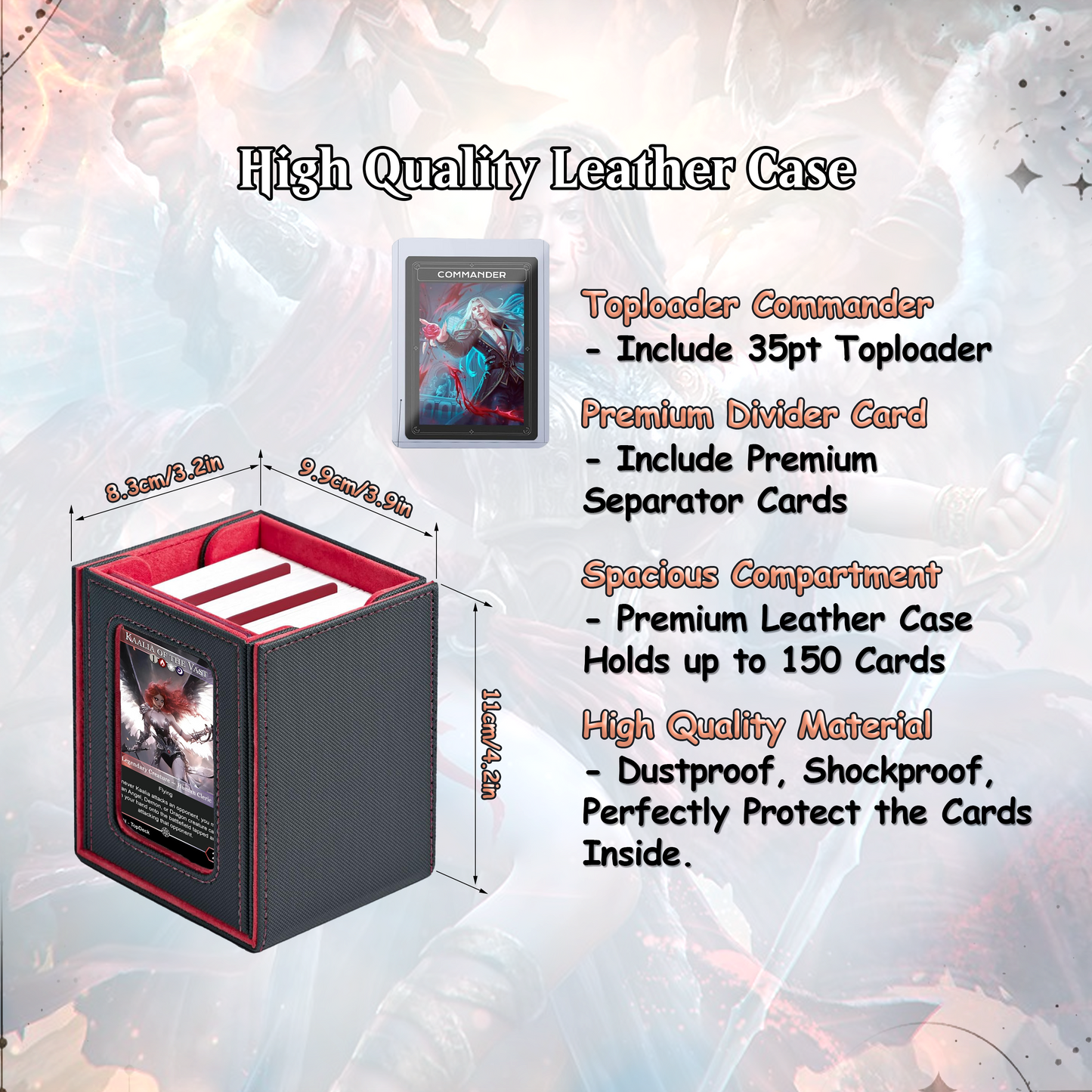 Kaalia of the Vast - Commander EDH Deck - With Tokens - MTG Full Proxy Deck, Altered Cards cEDH