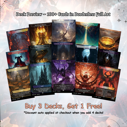 Kaalia of the Vast - Commander EDH Deck - With Tokens - MTG Full Proxy Deck, Altered Cards cEDH