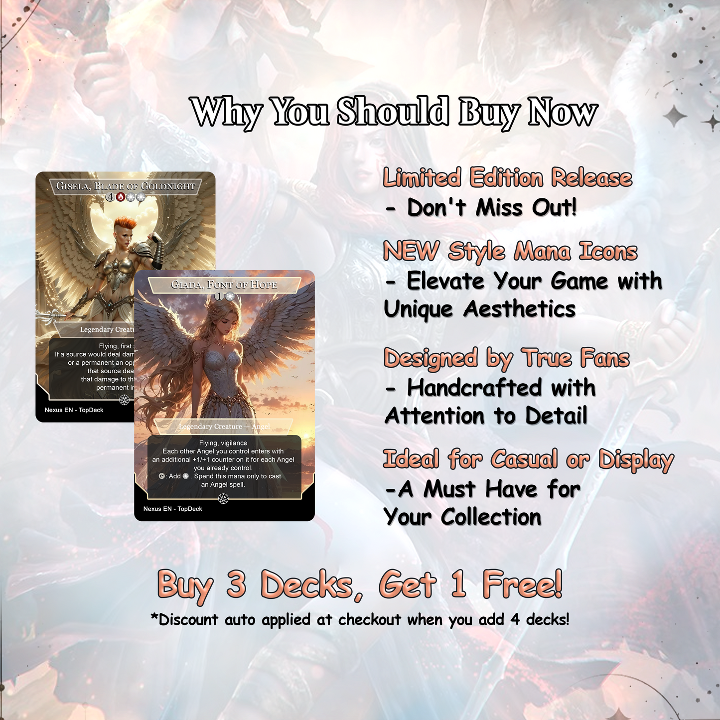 Kaalia of the Vast - Commander EDH Deck - With Tokens - MTG Full Proxy Deck, Altered Cards cEDH