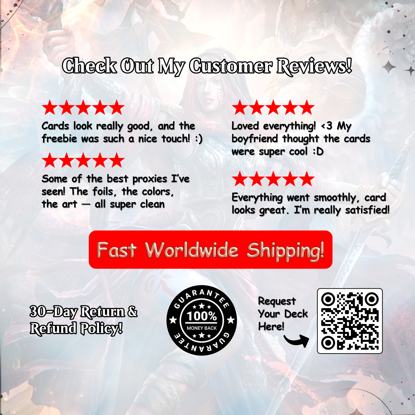 Kaalia of the Vast - Commander EDH Deck - With Tokens - MTG Full Proxy Deck, Altered Cards cEDH