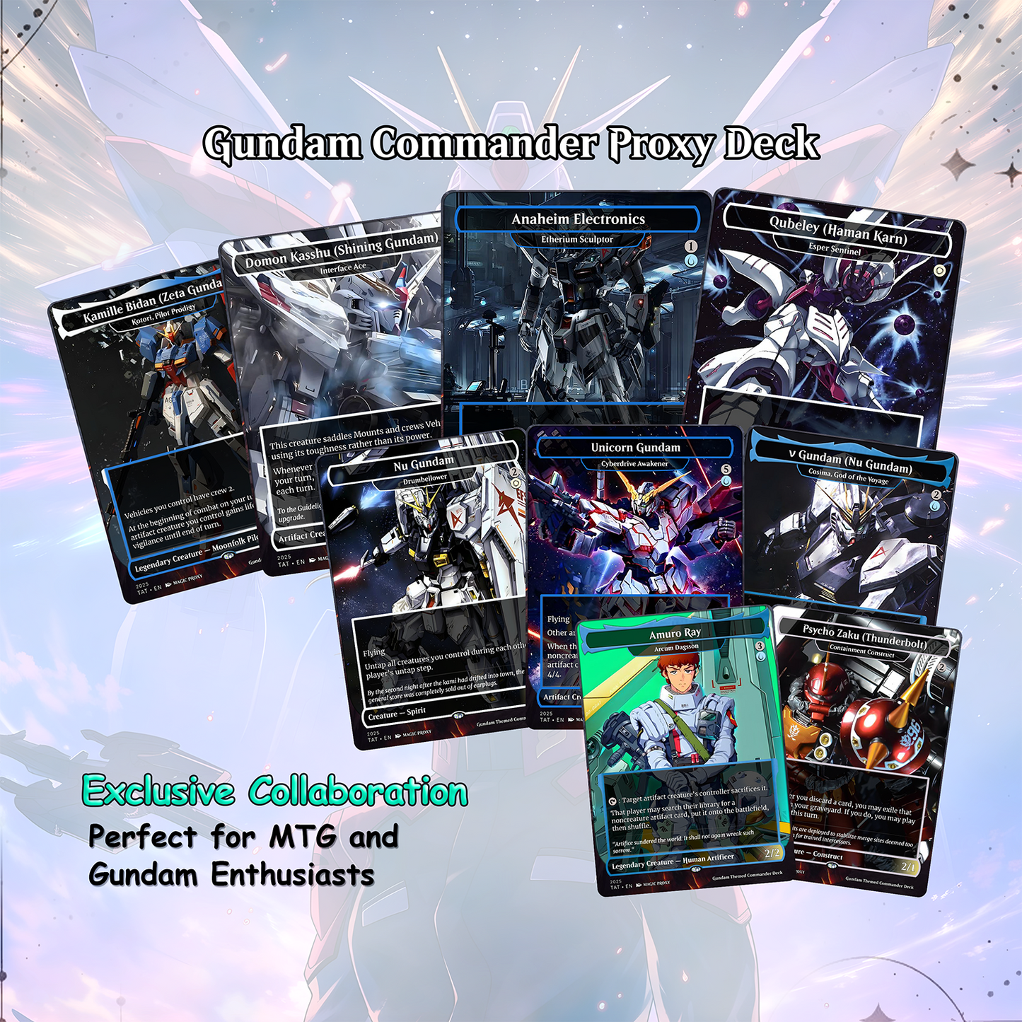 Mendicant Core Commander cEDH Deck - Mendicant Core Commander Magic Commander - Magic Proxy Deck with 160+ Unique Cards - Custom Cards MTG Proxy for Casual Play