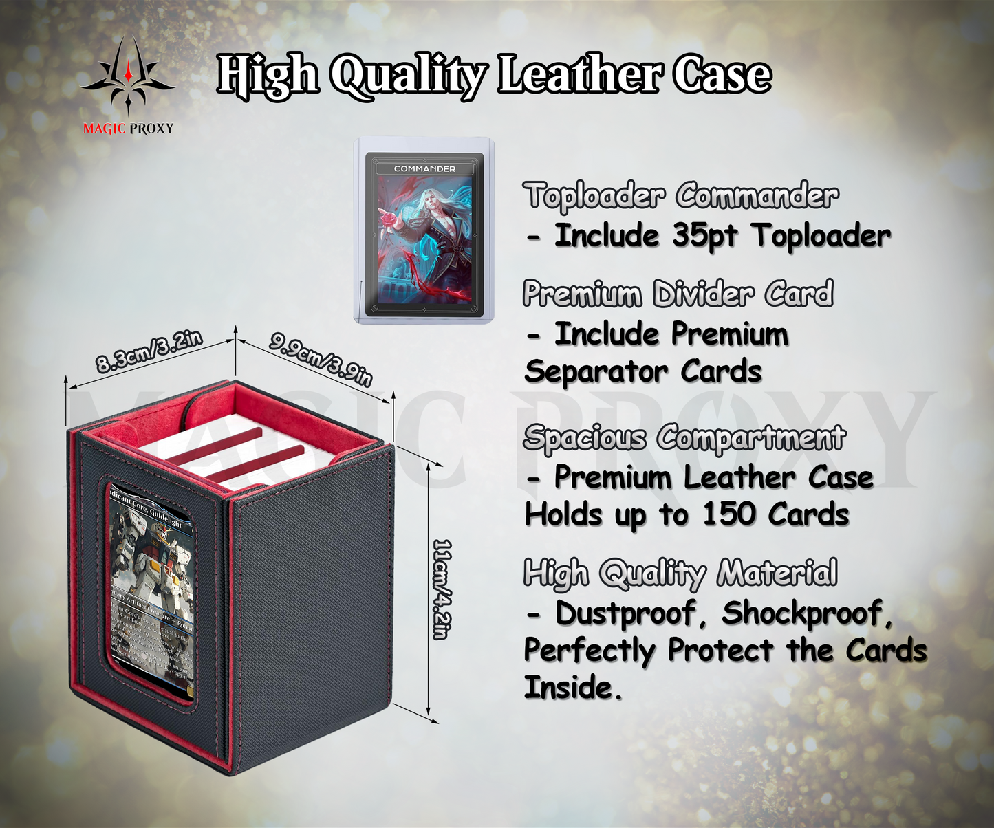 Mendicant Core Commander EDH Deck - Mendicant Core Commander Magic Commander - Magic Proxy Deck with 160+ Unique Cards - Custom Cards MTG Proxy for Casual Play