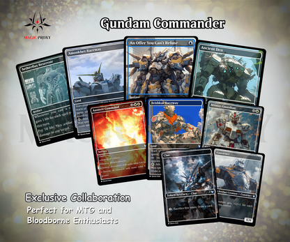 Mendicant Core Commander cEDH Deck - Mendicant Core Commander Magic Commander - Magic Proxy Deck with 160+ Unique Cards - Custom Cards MTG Proxy for Casual Play