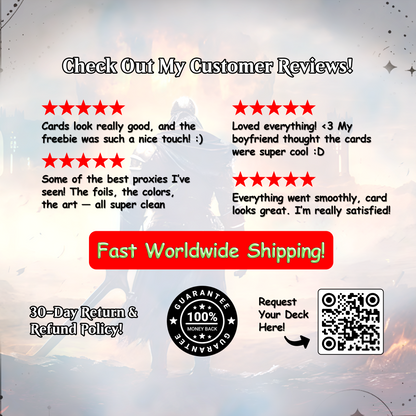 Oblivion Commander cEDH Deck - Oblivion Commander Magic Commander - Magic Proxy Deck with 150+ Unique Cards - Custom Cards MTG Proxy for Casual Play