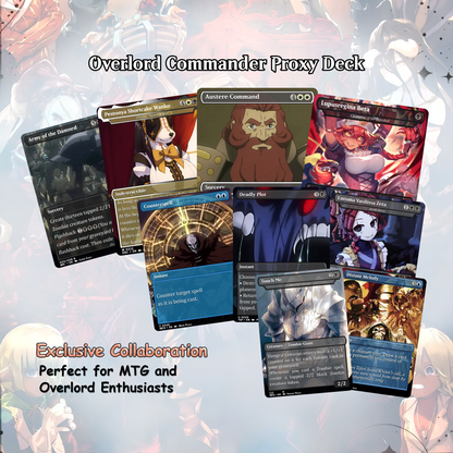 Overlord Zombie Tribal EDH Deck – Custom Anime-Inspired Deck