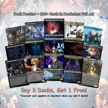 Overlord Zombie Tribal EDH Deck – Custom Anime-Inspired Deck