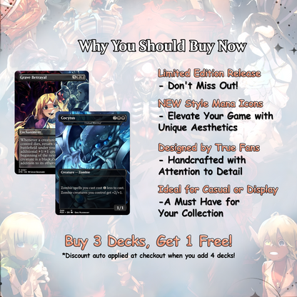 Overlord Zombie Tribal EDH Deck – Custom Anime-Inspired Deck