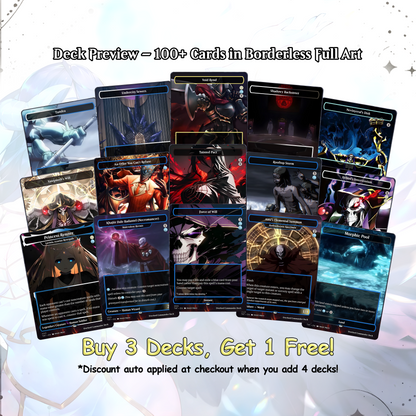 Overlord Commander cEDH Deck - Overlord Commander Magic Commander - Magic Proxy Deck with 160+ Unique Cards - Custom Cards MTG Proxy for Casual Play