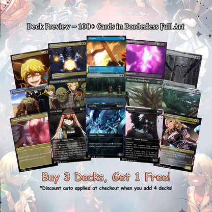 Overlord Zombie Tribal EDH Deck – Custom Anime-Inspired Deck
