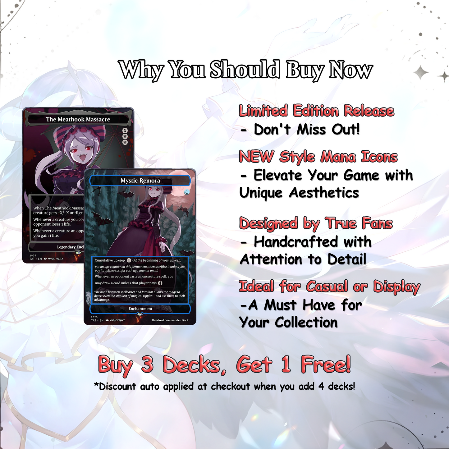 Overlord Commander cEDH Deck - Overlord Commander Magic Commander - Magic Proxy Deck with 160+ Unique Cards - Custom Cards MTG Proxy for Casual Play
