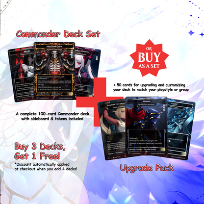 Overlord Commander cEDH Deck - Overlord Commander Magic Commander - Magic Proxy Deck with 160+ Unique Cards - Custom Cards MTG Proxy for Casual Play