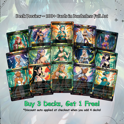 Lathril Blade of the Elves Anime Waifu Ready to Play Proxy Commander Deck Custom Proxy EDH Elf Tribal Elves High Quality Cards