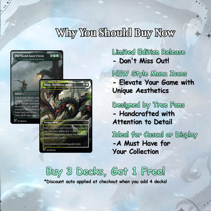 Skyrim Themed Commander Deck Proxies, Multi Colour Combo, 120+ Unique Cards, Quality Custom Card Proxy for Commander EDH