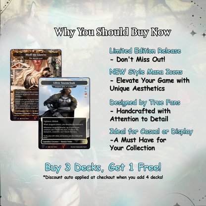 Skyrim Themed cEDH Deck - Skyrim Themed Magic Commander - Magic Proxy Deck with 160+ Unique Cards - Custom Cards MTG Proxy for Casual Play
