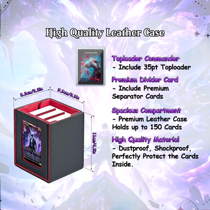 Solo Leveling Commander Deck • Solo Leveling Proxy Card • Custom Mtg Proxies • Mtg Proxy • Mtg Deck Box