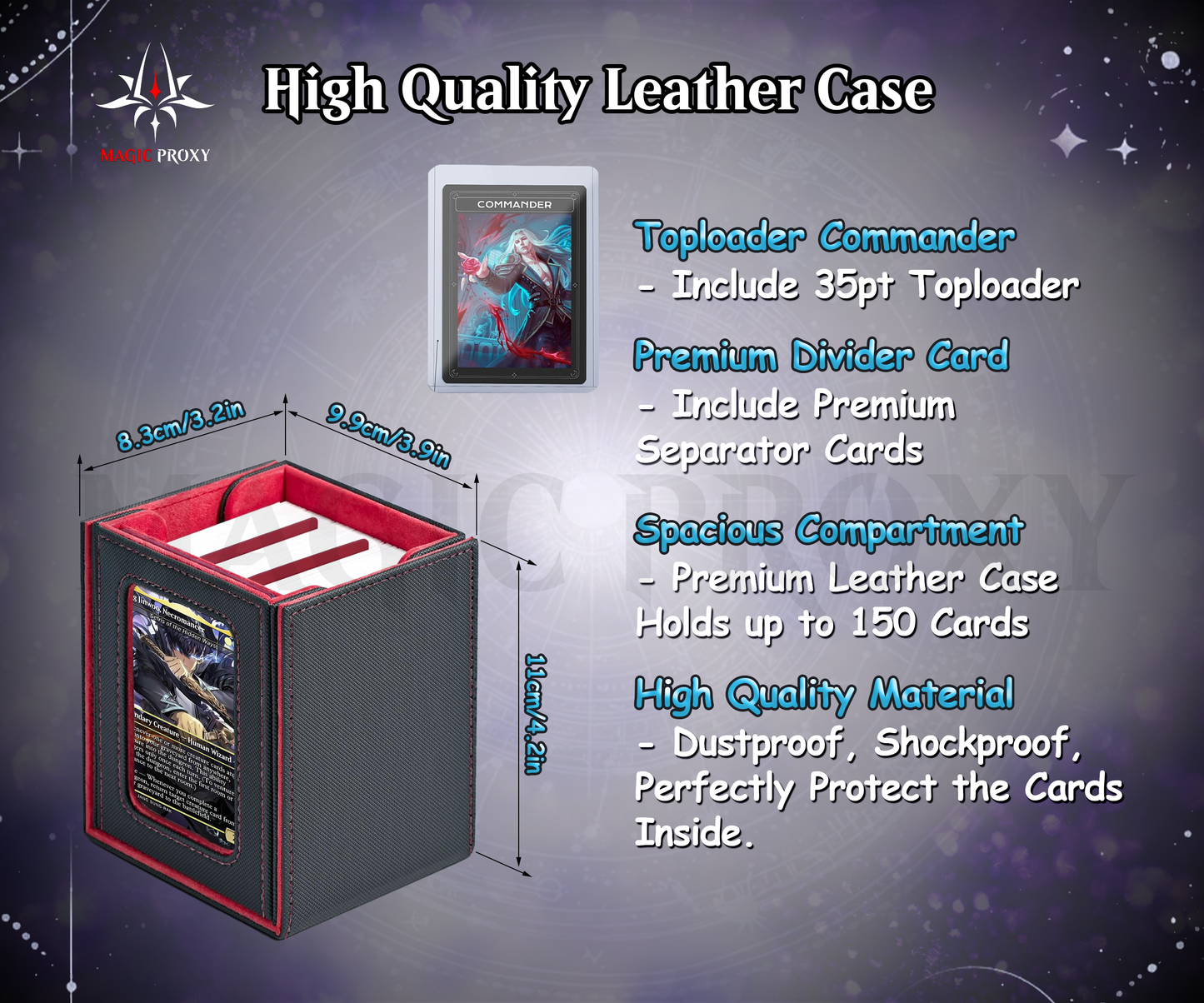 Solo Leveling Commander Deck • Solo Leveling Proxy Card • Custom Mtg Proxies • Mtg Proxy • Mtg Deck Box